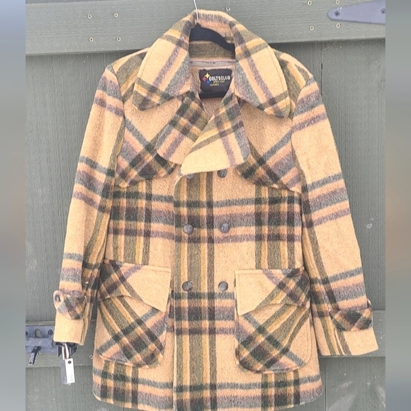 Vintage Plaid Wool Jacket - Picture 1 of 14